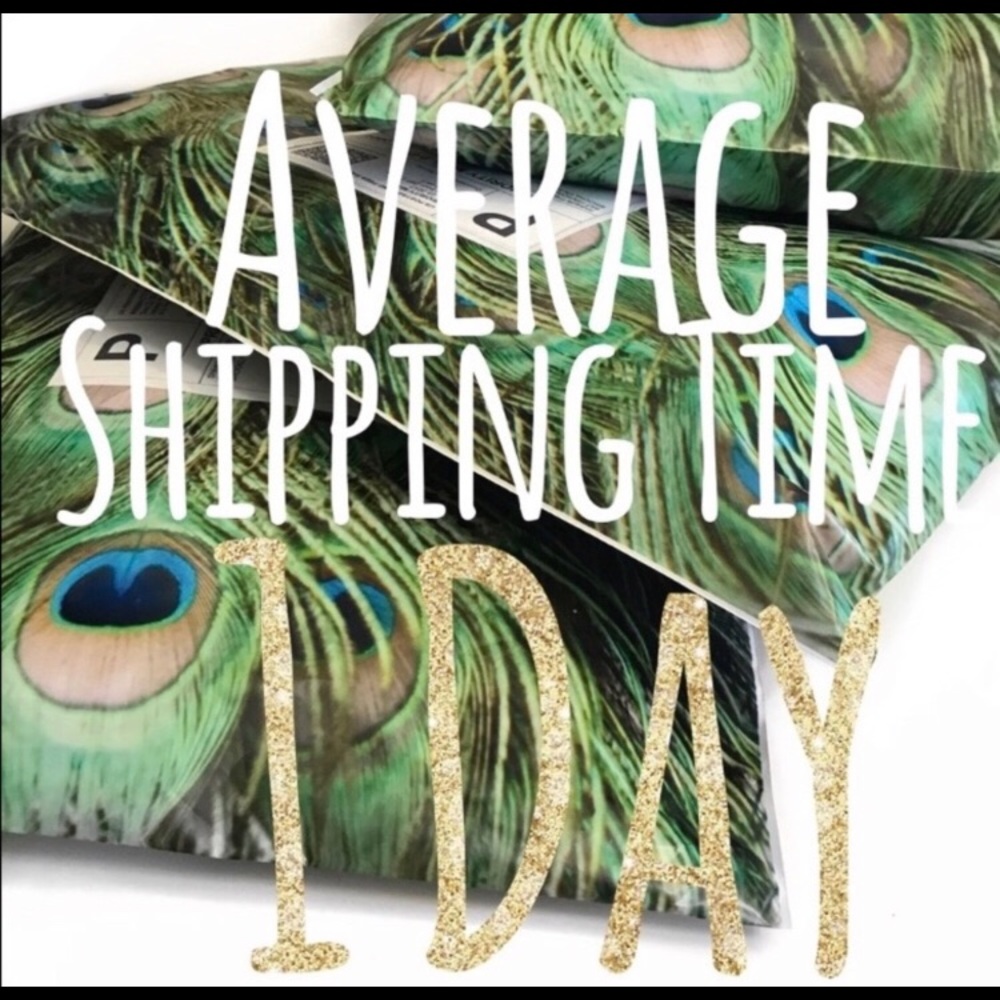 Average shipping 1 day